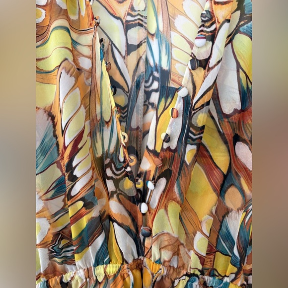 Marciano All Over Pattern Romper - Size M (6) - Picture 6 of 8